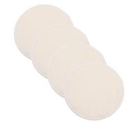 KOMBIUDA 4pcs Nursing Pads Breast Pads for Postpartum Breastfeeding Leakproof Breathable Design