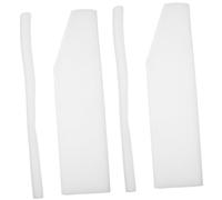 KOMBIUDA 4pcs Photography Hanger Foam Pad Straight Shape Design for Long Sleeve Dress Forms for DIY Clothing Accessories and Hanging Dress Form Mannequin Display