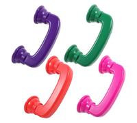 KOMBIUDA 4pcs Reading Whisper Phones for Auditory Feedback Playthings with Rounded Edges Speech Therapy Props for Pronunciation Training and Early Cognition Development