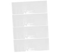 KOMBIUDA 4pcs Self Adhesive Cat Scratch Protection Tape Strong Hold PVC Furniture Guard for Sofa Wall Corners Easy to Apply Cat Scratching Deterrent Shield