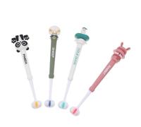 KOMBIUDA 4pcs Sided Toothbrush with Soft Bristles for Boys and Aged Ergonomic Handle Gentle Gums Complete Oral Cleaning for Tooth Transition Phase