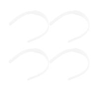 KOMBIUDA 4pcs Silicone Elastic Boot Laces Transparent Stretch Shoe Straps for Snow Boots and Pants Keeping Anti-wear Non-slip Elastic Shoelaces for Outdoor Hiking and Athletic Use