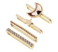 KOMBIUDA 4pcs Watch Band Adorns Silicone Watchband Decorative Charms Ring Stylish Smart Watch Charm Bands for Decor