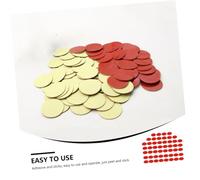 KOMBIUDA 50Pcs Double Sided Round Tapes for Car Ornaments Self-adhesive Mounting Stickers Removable Foam Pads for Hanging Hooks Photo Frames Wall Storage Boxes