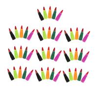 KOMBIUDA 50pcs Halloween Witch Long Scary Vampire Nails Cosplay Costume Accessories Multi-color Party Makeup Props for Women