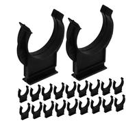 KOMBIUDA 50pcs Kitchen Plinth Clips Plastic Brackets for Cabinet Kickboard Installation Furniture Leg Fasteners with Corner Clip Design and Easy to Use