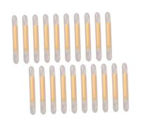 KOMBIUDA 50pcs Night Fishing Glow Sticks High Brightness Fluorescent Light for Rod Tips Enhanced Visibility for Night Angling Adventures Durable and