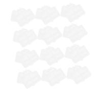 KOMBIUDA 50pcs Rj45 Ethernet Port Plug and Cap Dust Protector for Router Computer Pc Network Lan Cable Interface White