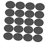 KOMBIUDA 50pcs Self Adhesive Speaker Dust Mesh Protectors PVC Camera Lens Dust Covers for Electronic Devices and Decoration