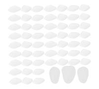 KOMBIUDA 50Pcs Temporary Teeth Veneers Repair Kit with Dental Slices for Upper and Lower Teeth for Restoration and Easy Application