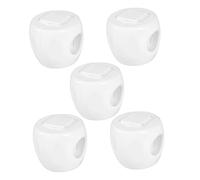 KOMBIUDA 5pcs Anti-Static Door Knob Covers for Boy Girl Safety Door Handle Protection Proofing for Home Prevent Access to Dangerous Rooms Easy Adult Access