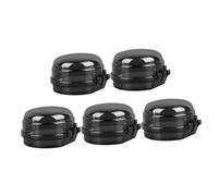 KOMBIUDA 5pcs Childproof Stove Knob Covers Safety Caps for Gas Oven Knobs Prevent Accidental Touch Easy to Install and Practical Kitchen Accessory