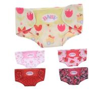 KOMBIUDA 5pcs Elastic Doll Diapers for Dolls Reusable Underwear Briefs Soft Comfortable Clothes Accessories for Dressing and Creative Play