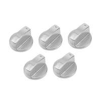 KOMBIUDA 5pcs Replacement Gas Hob Knobs Zinc Alloy Stove Cooker Knob for Range Control Dials