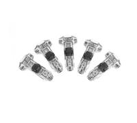 KOMBIUDA 5pcs Type Pin Wire Connectors Quick Splice Terminal Electrical Cable Connectors for Low and High Voltage Wiring Labor-saving Fast Connection