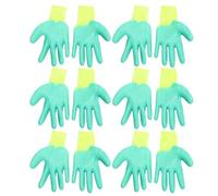 KOMBIUDA 6 Pairs Bite Resistant Gloves for Hamster Training with Puncture-resistant Coating Non-slip Grip Kennel Handler Mittens for Small Pets Parrots and Exotic Animals Washable and