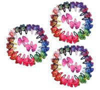 KOMBIUDA 60pcs Boy Girl Boys and Girls Hair Clips Hair Snap Clips Barrettes Fashion Shape Decorations for Little Toddlers