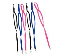 KOMBIUDA 6pcs Adjustable Nylon Pet Grooming Loops for Dogs Slip Leashes for Dogs Safety for Grooming Table Practical Rope in Blue Black and Pink