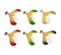 KOMBIUDA 6Pcs Adorable Portable Clockwork for Funny Wind Up Playthings Wear Resistant Design Mixed for Learning Fun