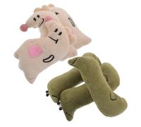 KOMBIUDA 6pcs Cat Chew for Indoor Cats - Plush Snake and Kangaroo Teething with Catnip, Interactive Soft Chew for Kitten Dental Health and Exercise