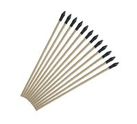 KOMBIUDA 6Pcs Funny Arrow Toy Traditional Throwing Arrow Game for Adults Safe Rubber Head Points for Boy Girl Outdoor Archery Accessories Target Hunting Entertainment