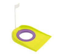 KOMBIUDA 6pcs Golf Putting Cups with Flag Portable Golf Training Aid for Indoor Outdoor Use Realistic Green Simulation and Practice Discs for Putter Accuracy and Stability Improvement at