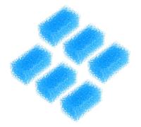 KOMBIUDA 6pcs High-density Aquarium Filter Sponge Pads for Internal Filter Systems Biochemical Media for Water Purification and Toxin Removal Compatible with Fish Tank Clear Water
