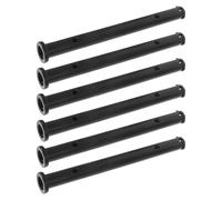 KOMBIUDA 6pcs Plastic Trash Bin Lid Hinge Pins Replacement for 240l Outdoor Garbage Can, Sturdy Bin Cover Fixing Accessories for Yard and Waste Management