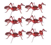 KOMBIUDA 6pcs Realistic Cardboard Ant Puzzle Stem Science Kit for Boys Educational Insect Model Building Craft Birthday Gift