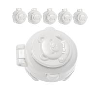 KOMBIUDA 6pcs Washer Safety Locks Button Protection Covers for Washing Machines and Cars Brake Switch Safety Lock for Accident Prevention Stable Operation and Button Damage Protection