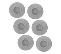 KOMBIUDA 6pcs Washing Machine Foot Pads Rubber Vibration Absorber for Dryer Machine Floor Protection Stabilizer Mat Reduces Noise and Shock Support Pads