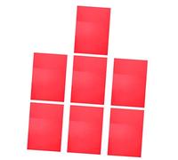 KOMBIUDA 7 Sheets of Red Pvc Color Gels for Lighting with Great Rigidity and Adaptable Features, Translucent Colored Sheets for Theatre and Stage Design Lighting Filters