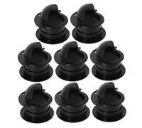 KOMBIUDA 8 Sets Heavy Duty Foosball Table Entry Cups Wear-resistant Plastic and Soccer Machine Entry Dish Adapters for Precise Table Soccer Scoring and Enhanced Gameplay