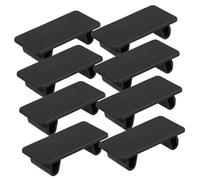 KOMBIUDA 8pcs Abs Rocker Switch Panel Covers Snap Toggle Switch Mount Plates Protective Blank Hole Covers for Dashboard Safety and Aesthetic Installation