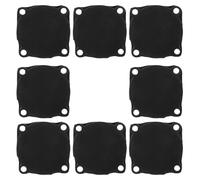 KOMBIUDA 8Pcs Air Compressor Pressure Switch Rubber Gaskets Replacement Pads for Automatic Pump Valve Seal Sturdy Rubber Diaphragm for Air Pump Cylinder Base