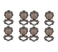KOMBIUDA 8pcs Boy Girl Safety Stove Hob Cover Gas Knob Proofing Guard Stove Cooker Knob Covers