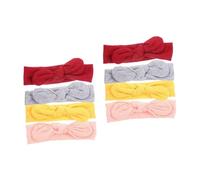 KOMBIUDA 8pcs Knot Headbands for Girls Boy Girl Hair Bands Stretchy Headwrap Bow Headband Hair Accessories Party