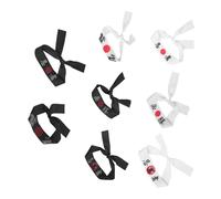 KOMBIUDA 8pcs Ninja Headband Decor Japan Headbands Ninja Accessories Polyester