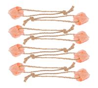 KOMBIUDA 8pcs Pink Salt Blocks with Natural Minerals for Livestock Salt Lick for Alpaca Horse Cattle Deer Goat Sheep Each Easy Lick Chew Snacks to Enhance Vitality and Coat Shine
