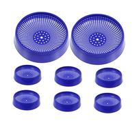 KOMBIUDA 8pcs Plastic Bird Nesting Bowls for Pigeons Hatching Nests Breeding Egg Bowls Comfortable Secure Environment for Pigeon Egglaying and Bird Breeding