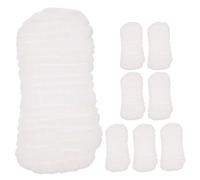 KOMBIUDA 8pcs Reusable Diaper Liners Washable Cotton Liners for Newborns Soft Breathable