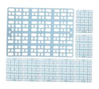 KOMBIUDA 8Pcs Small Animal Cage Floor Mats Breathable Pet Foot Pads for Rabbits Guinea Pigs Hamsters Easy-clean Bunny Cage Liners for Scratch Protection and Multi-pet Use