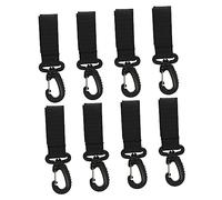 KOMBIUDA 8pcs Stroller Hook Clips for Bags and Toys Design for Convenient Outdoor Shopping and Travel Versatile Pram Accessories for Moms