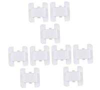 KOMBIUDA 9pcs Childproof Cabinet Door Locks for Refrigerator Easy to Install Essential Home Safety for Boys and Girls