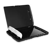 KOMBIUDA A4 Clipboard Storage Box with Large Capacity Pp Plastic Black