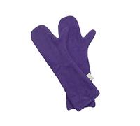 KOMBIUDA Absorbent Pet Cleaning Gloves for Dogs and Horses Ultra-thick Microfiber Drying Towel Glove for Pet Paws Portable and Quick-dry Accessory Suitable for Outdoor and Random Color