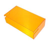 KOMBIUDA Acrylic Cover Controller Display Box Scratch Game Controller Case for Game Machine Dust Display Case