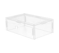 KOMBIUDA Acrylic Mouse Dust Cover Protective Case for Wired Gaming Mice 10x16x5cm Scratch-resistant for Home and Office Use