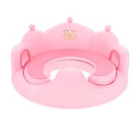KOMBIUDA Adaptable Boy Girl Potty Training Toilet Soft Cushion Handle Easy to Clean for Home Travel