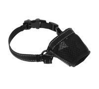 KOMBIUDA Adjustable Anti-biting Dog Muzzle Xl Breathable Air Mesh Mouth Cover for Walking and Barking Control Comfortable Protective Mask to Prevent Chewing and Eating Unclean Food